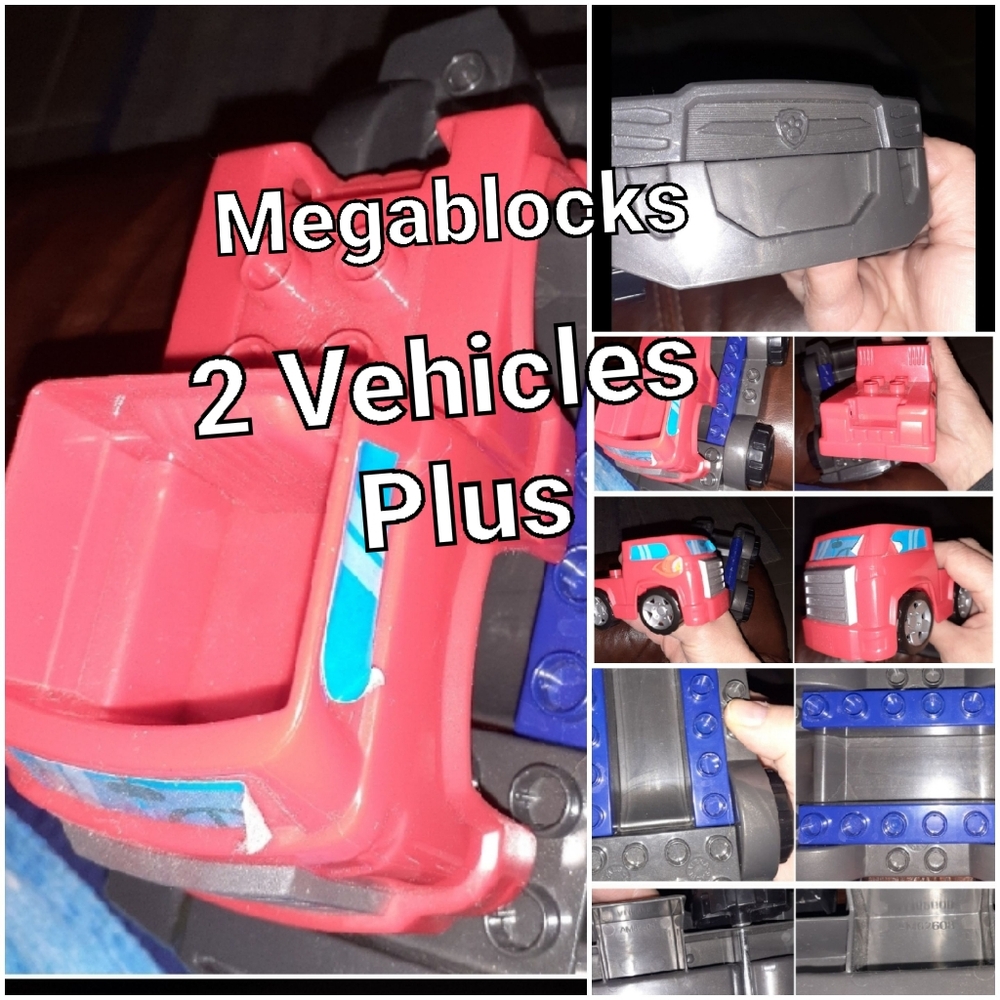 Mega Bloks Vehicle Pair Set